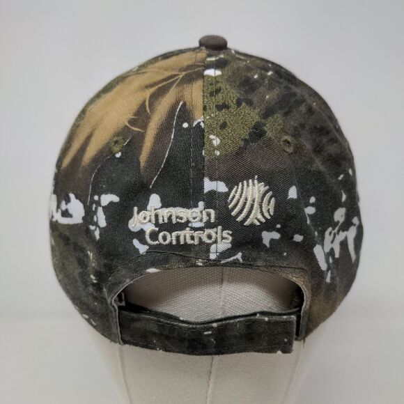 United Refrigeration Men's Strapback Hat Camo Adjustable Embroidered Logo - Picture 7 of 10